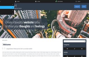 Redaxscript screenshot 2