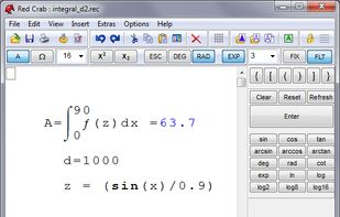 RedCrab Calculator screenshot 1