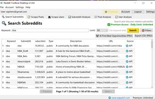 Reddit Toolbox screenshot 1