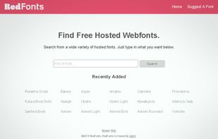 RedFonts screenshot 1
