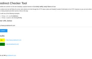 Redirect Checker screenshot 1