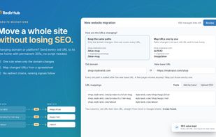 Migrate your whole domain without losing SEO.