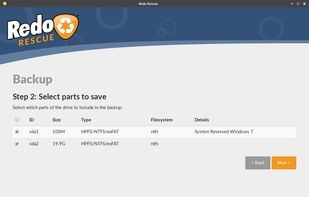 Redo Rescue screenshot 1