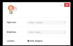 RedshiftGUI by IrisTech screenshot 1