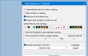 Reduce Memory screenshot 1