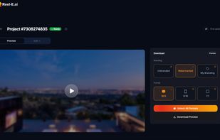 Completed video page.