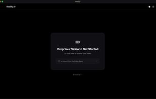 Step 1-  Drag A Video