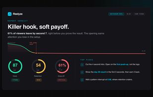 Reelyze screenshot 1