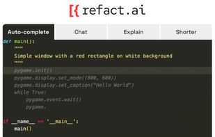 Refact offers code completion, refactoring, context-aware chat, and an AI Toolbox which helps explain, refactor your code, write documentation, find bugs, you can also ask in natural language to generate new code for you.