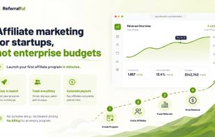 REFERRALFUL DASHBOARD: AFFILIATE AND REFERRAL SOFTWARE FOR SAAS, BUILT ON STRIPE.