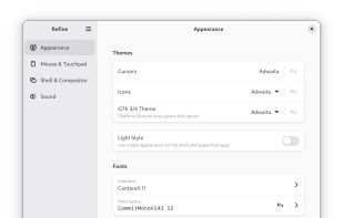 Refine for GNOME screenshot 1