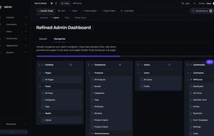 Refined Admin Dashboard screenshot 3