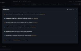 Refined Admin Dashboard screenshot 2