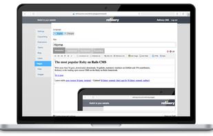 Refinery CMS screenshot 1