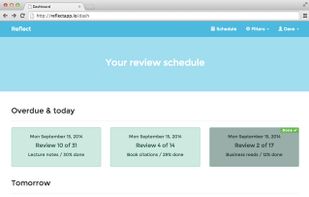 Reflect screenshot 1