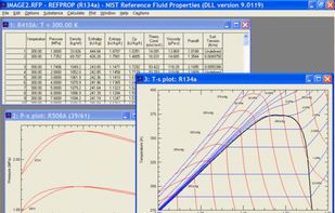 REFPROP screenshot 1