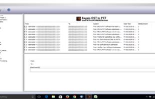 Regain Convert OST File to PST Tool screenshot 2