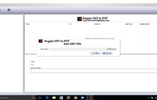 Regain Convert OST File to PST Tool screenshot 1