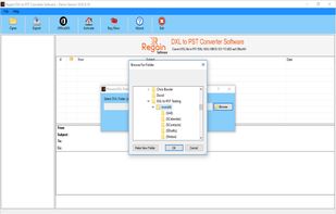 Regain DXL to PST Converter screenshot 1