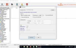 Regain EDB to PST Converter screenshot 3