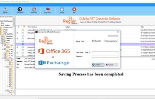 Regain OLM to PST Converter screenshot 3