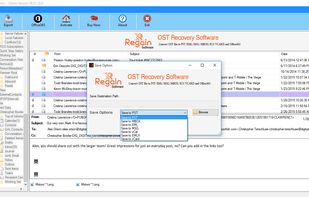 Regain OST File Recovery screenshot 2