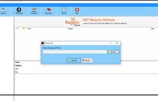 Regain OST File Recovery screenshot 1
