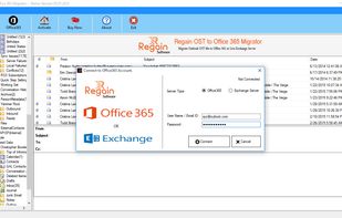 Regain OST to Office 365 Migration Tool screenshot 3