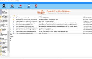 Regain OST to Office 365 Migration Tool screenshot 2