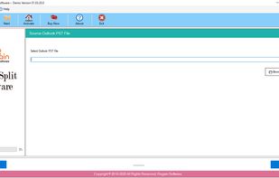Regain PST Splitter screenshot 1