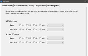 RegaWin screenshot 1