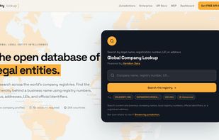 Registry Lookup Homepage