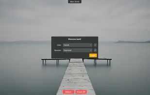 ReGreet screenshot 1