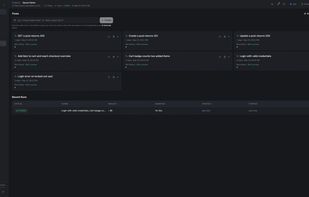 All your flows in one place: UI and API tests with run history and success rate.