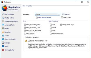 RegSeeker screenshot 1