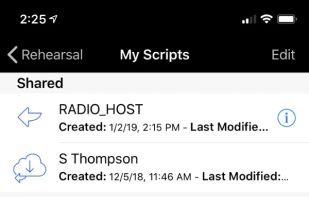 Rehearsal Pro screenshot 1