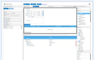 Drag-and-drop components, flexible layouts, and data binding tools enable fast, collaborative UI development.