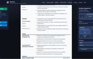 Lint report where you can see the flagged issues