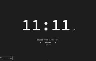 Relaxing Clock screenshot 1