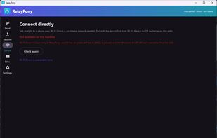 RelayPony screenshot 2