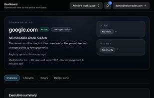 Relayradar screenshot 1
