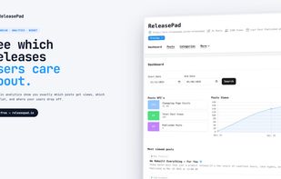 ReleasePad screenshot 1