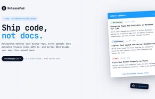 ReleasePad screenshot 3