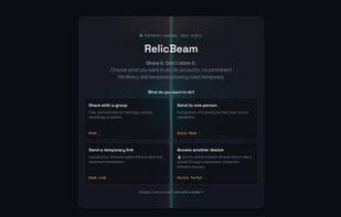 RelicBeam screenshot 1