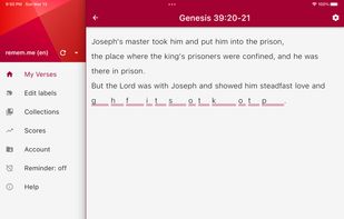 Bible Memory screenshot 1