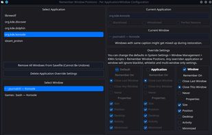 Remember Window Positions screenshot 1