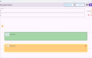 Template Editor Page