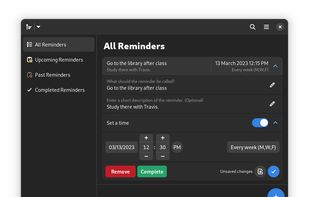 Reminders screenshot 1