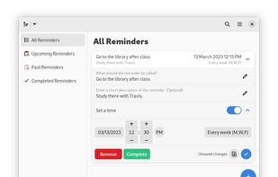 Reminders screenshot 1