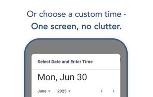 Custom Date and Time in One Screen